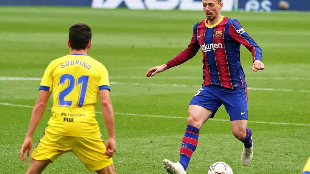 Lenglet, en una acción contra el Cádiz | EP