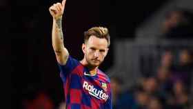 Ivan Rakitic en un partido con el Barça / EFE