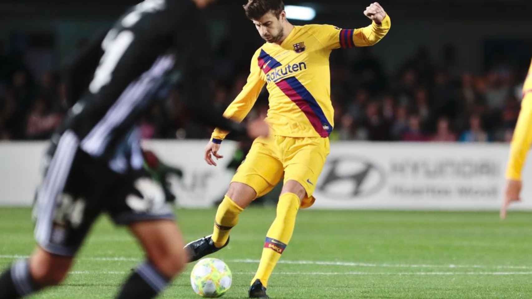 Gerard Piqué tuvo poca participación ante el Cartagena | FCB