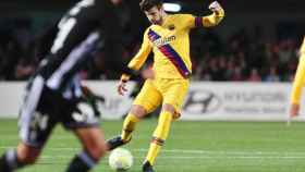 Gerard Piqué tuvo poca participación ante el Cartagena | FCB