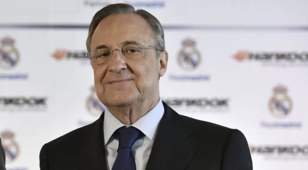 Florentino Pérez en un acto del Real Madrid / EFE