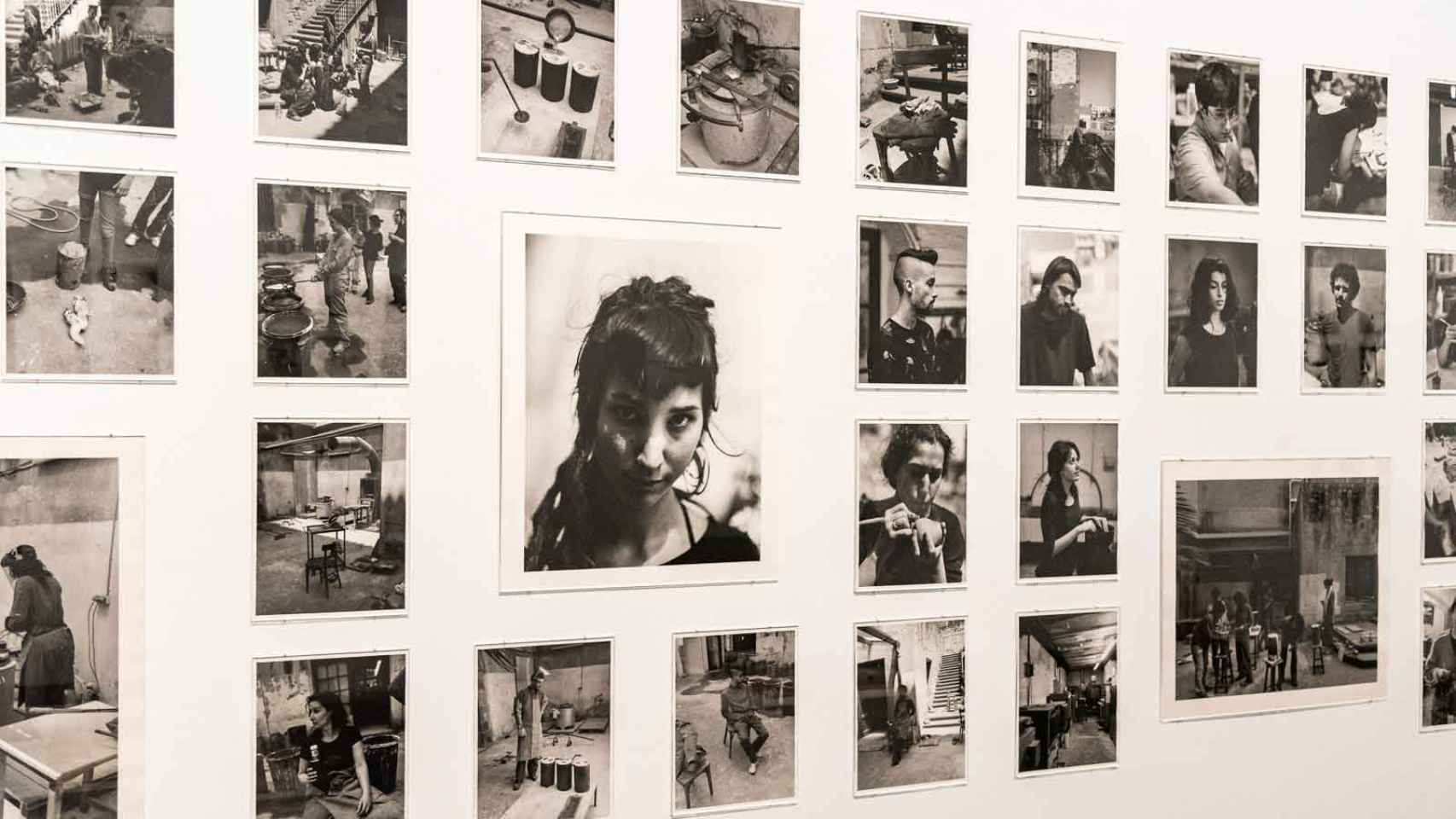 Imagen de la exposición 'Ángeles nuevos', de Jorge Ribalta / AYUNTAMIENTO DE BARCELONA