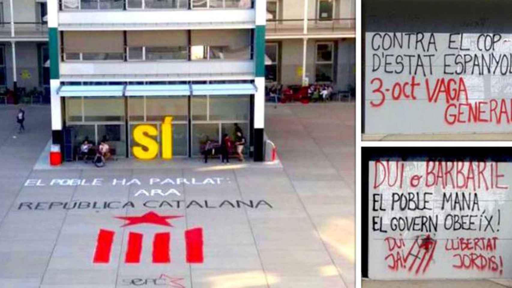 Más de 200 profesores han dicho basta al retroceso de las libertades en las universidades catalanas