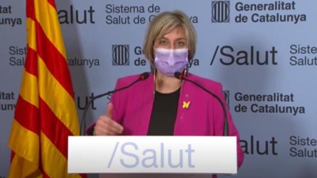 La 'consellera' de Salut, Alba Vergés / 324