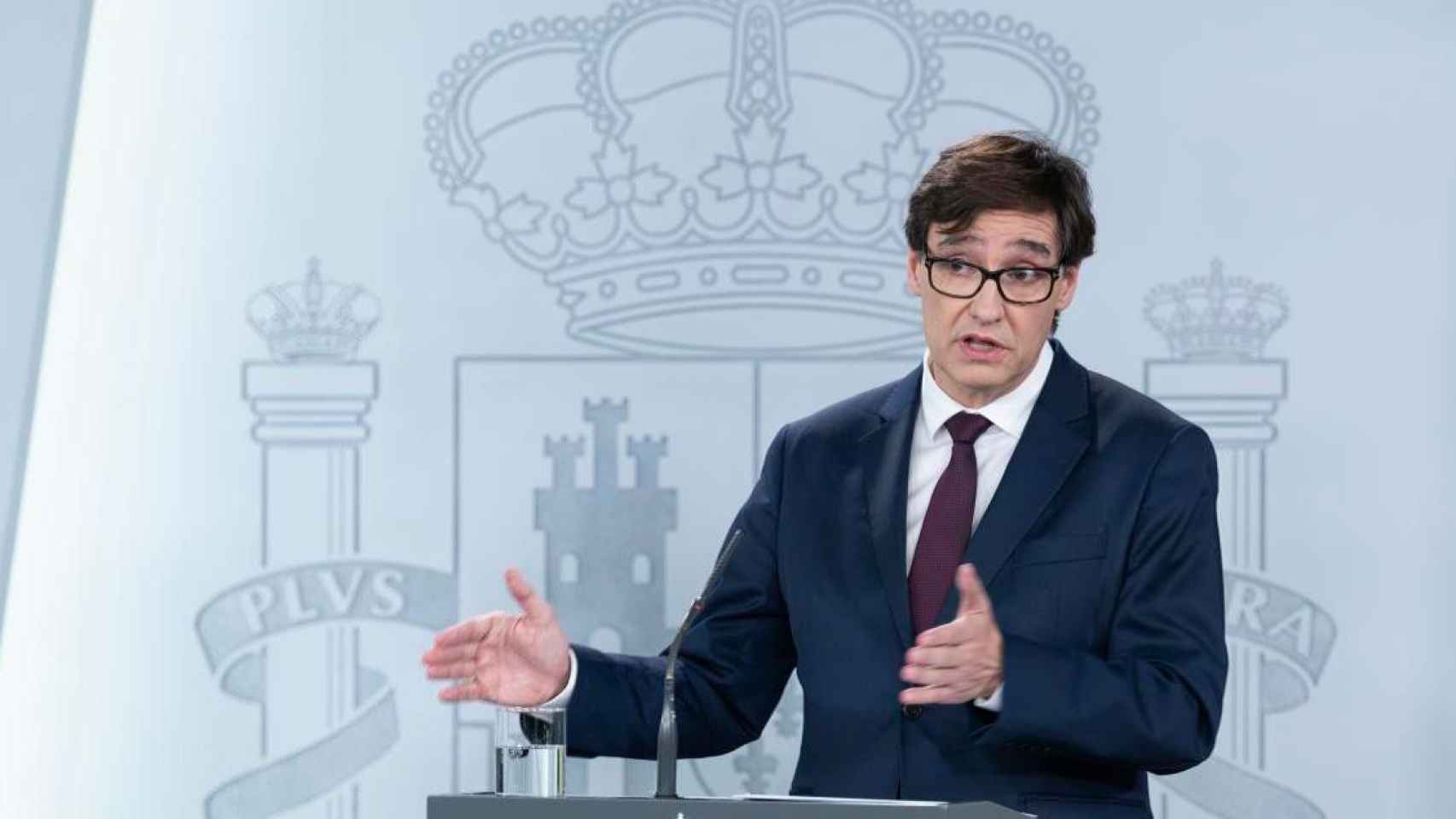 El ministro Illa habla sobre la desescalada / MONCLOA