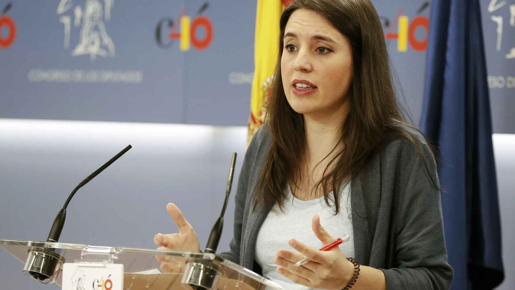 Una foto de Irene Montero / EFE