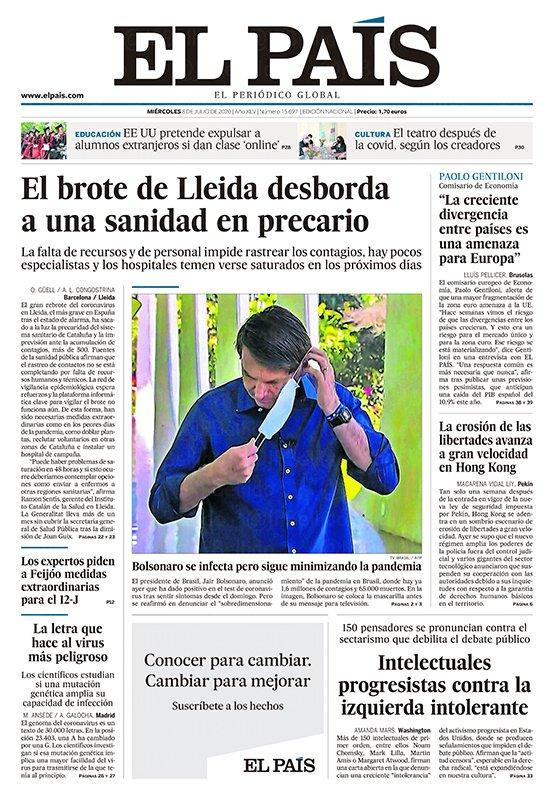 Portada El Pais