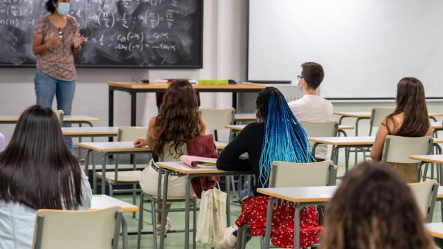 Grupo estable de un instituto en Cataluña / EP