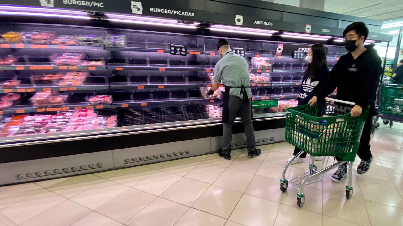 Imagen del interior de un supermercado de Mercadona / EP