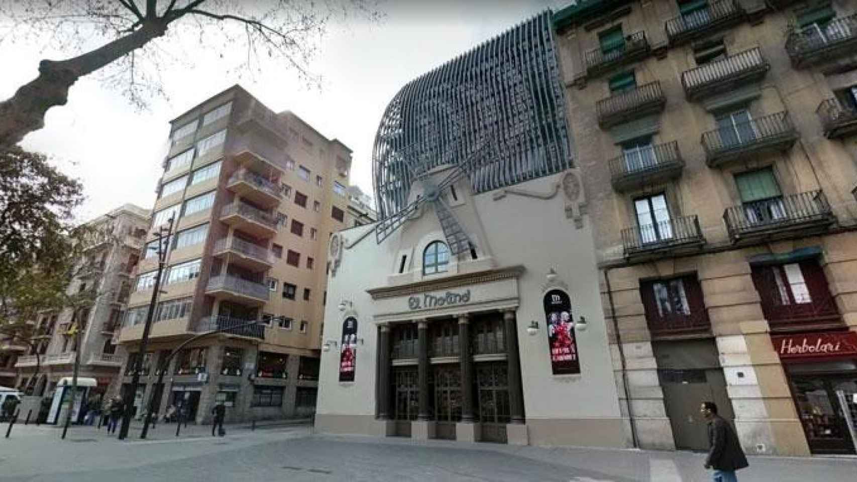 La fachada del edificio de El Molino, el activo que tiene más valor cuando se abra el proceso de liquidación de Ociopuro / CG