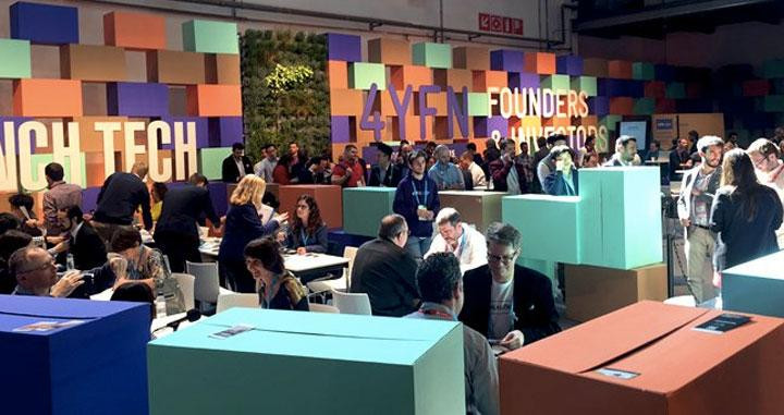 El espacio destinado al encuentro de 'business angel' y emprendedores de la principal feria del sector, el 4YFN que se celebra junto al MWC de Barcelona / CG