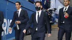 Messi llegando a la concentración del PSG / PSG