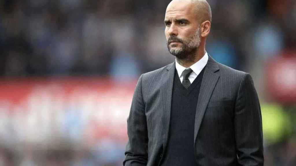 Una foto de Pep Guardiola durante un partido / EFE