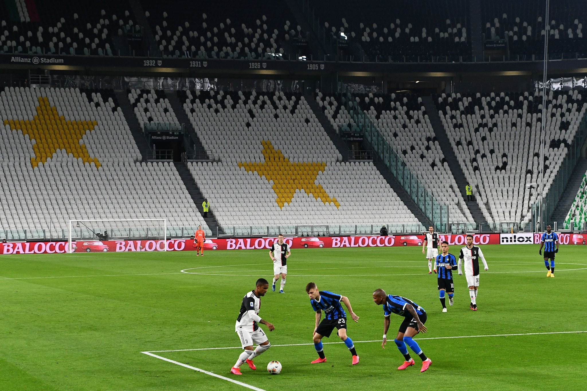 Una imagen del Juventus-Inter de Milán a puerta cerrada / EFE