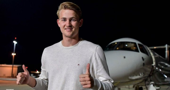 De Ligt ya es nuevo jugador de la Juventus de Turín