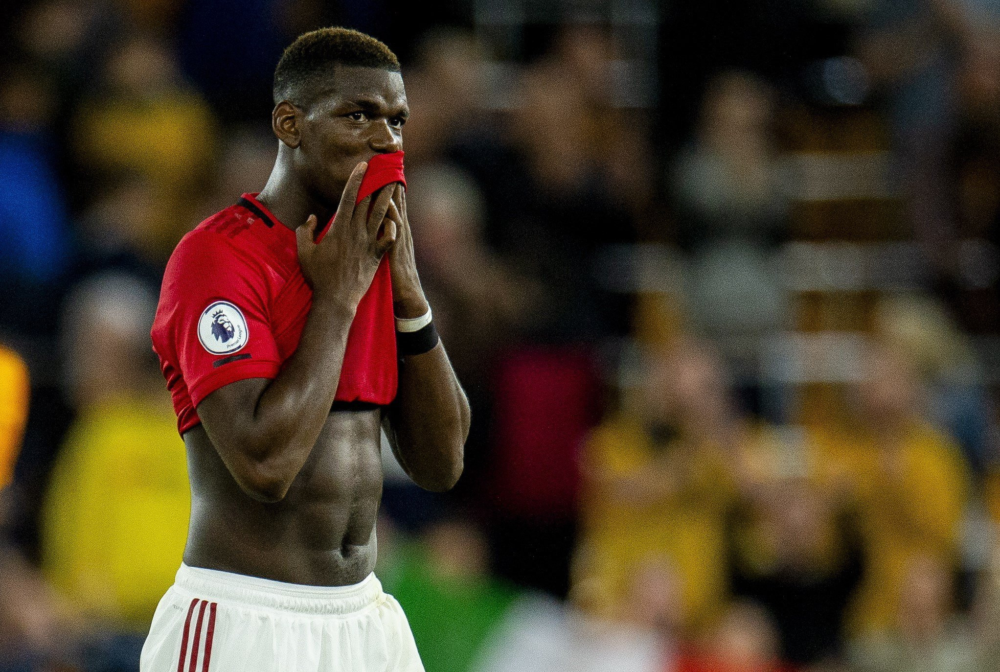 Paul Pogba tras el duelo ante el Wolverhampton / EFE