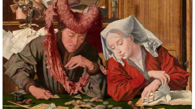 ‘El tesorero municipal’ o ‘El cambista y su mujer’ (1538), obra fundamental en el redescubrimiento de Marinus van Reymerswale / MUSEO NACIONAL DEL PRADO