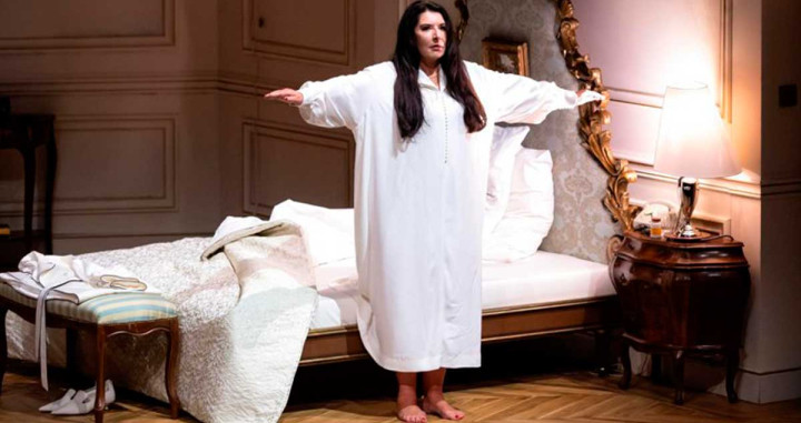 Marina Abramovic, interpretando ‘7 Death of Maria Callas’ / EP