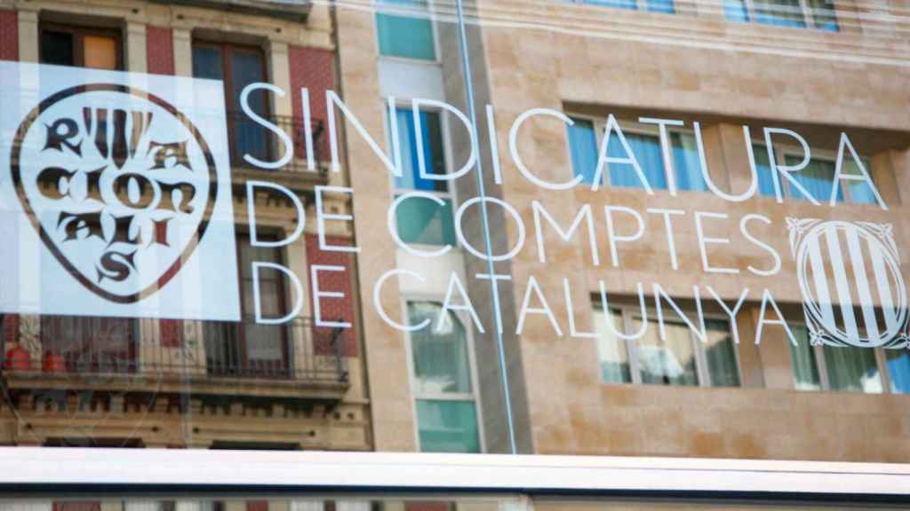 Fachada de la Sindicatura de Cuentas de Cataluña, el fiscalizador de dinero público / Cedida