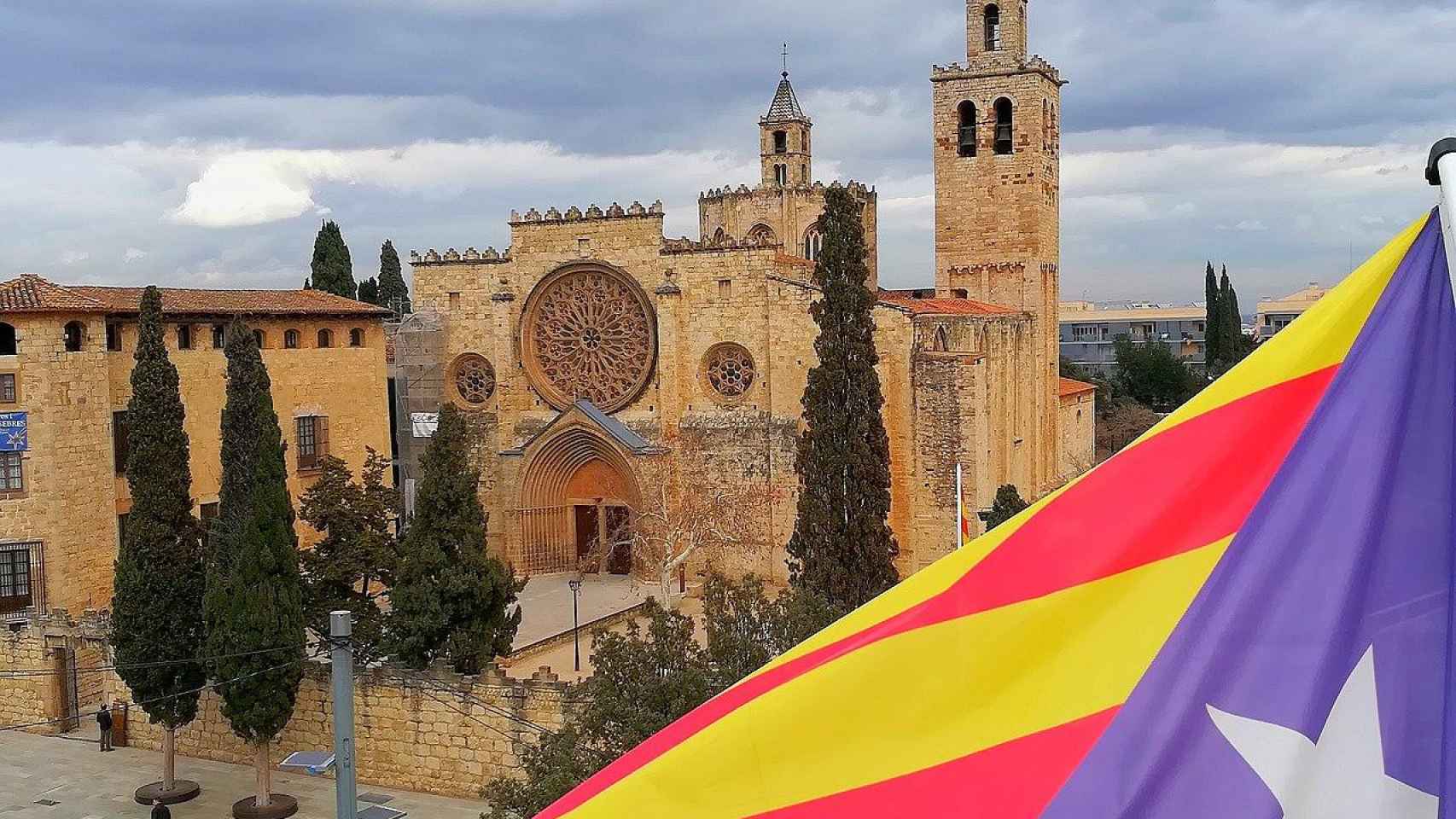 Monasterio de Sant Cugat, en el centro histórico de este municipio del Vallès / ENRIC (Wikimedia Commons)