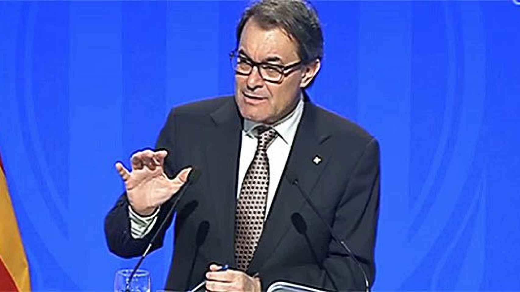 El presidente de la Generalidad, Artur Mas