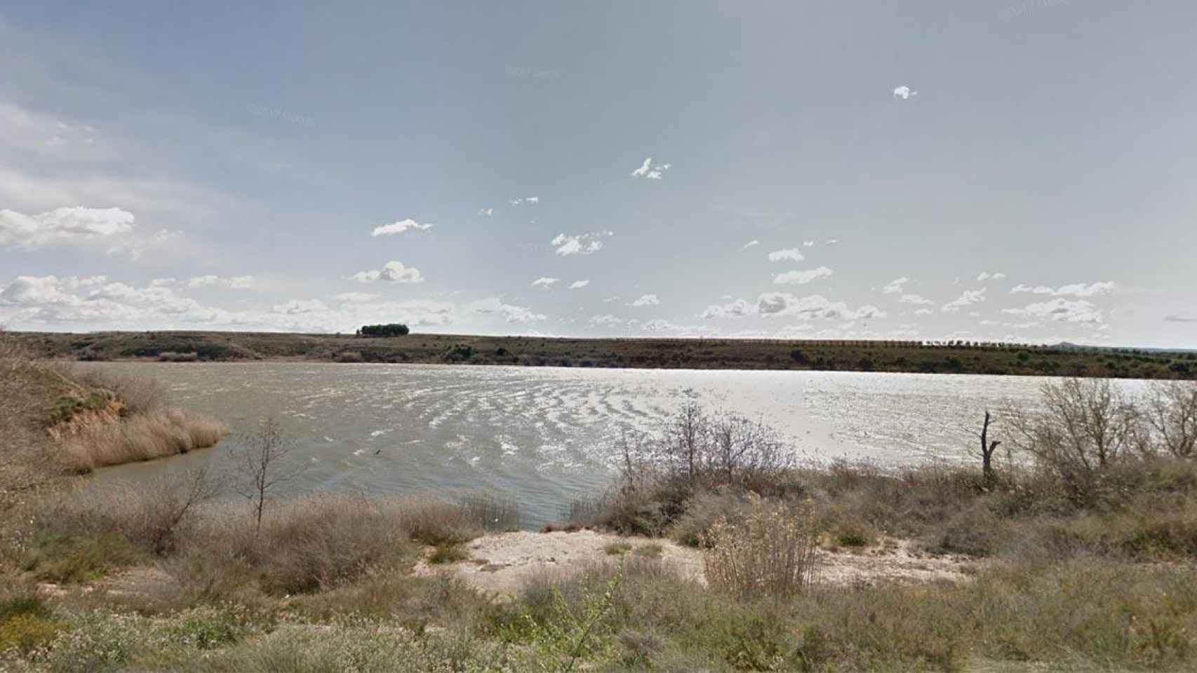 El pantano de Utxesa en Lleida / GOOGLE STREET VIEW