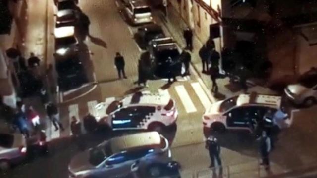 Incidentes en Manlleu por la detención de un joven