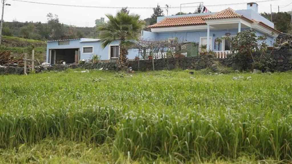 Exterior de la vivienda donde se produjo el asesinato machista