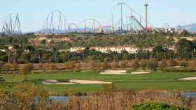 Imagen de los terrenos colindantes a Port Aventura, donde se ubicará BCN World / CG