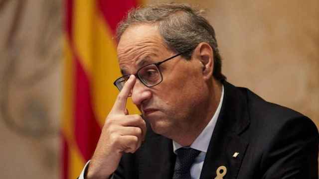 Quim Torra, presidente de la Generalitat, en una imagen de archivo