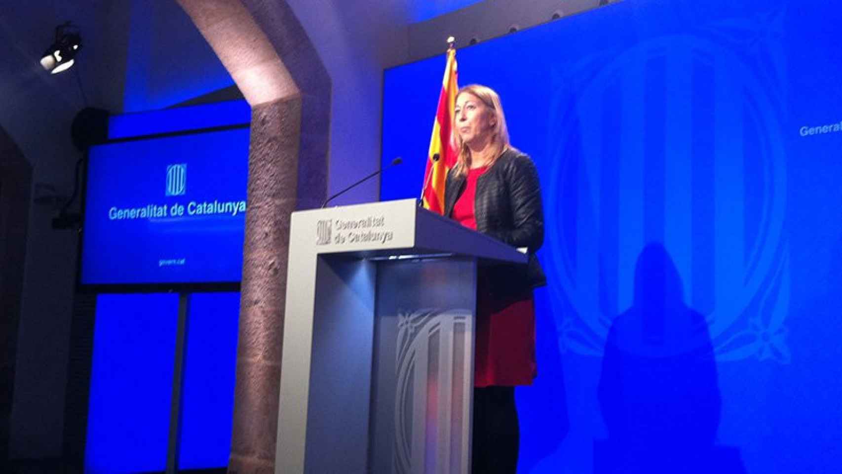 La portavoz y consejera de Presidencia de la Generalitat, Neus Munté.