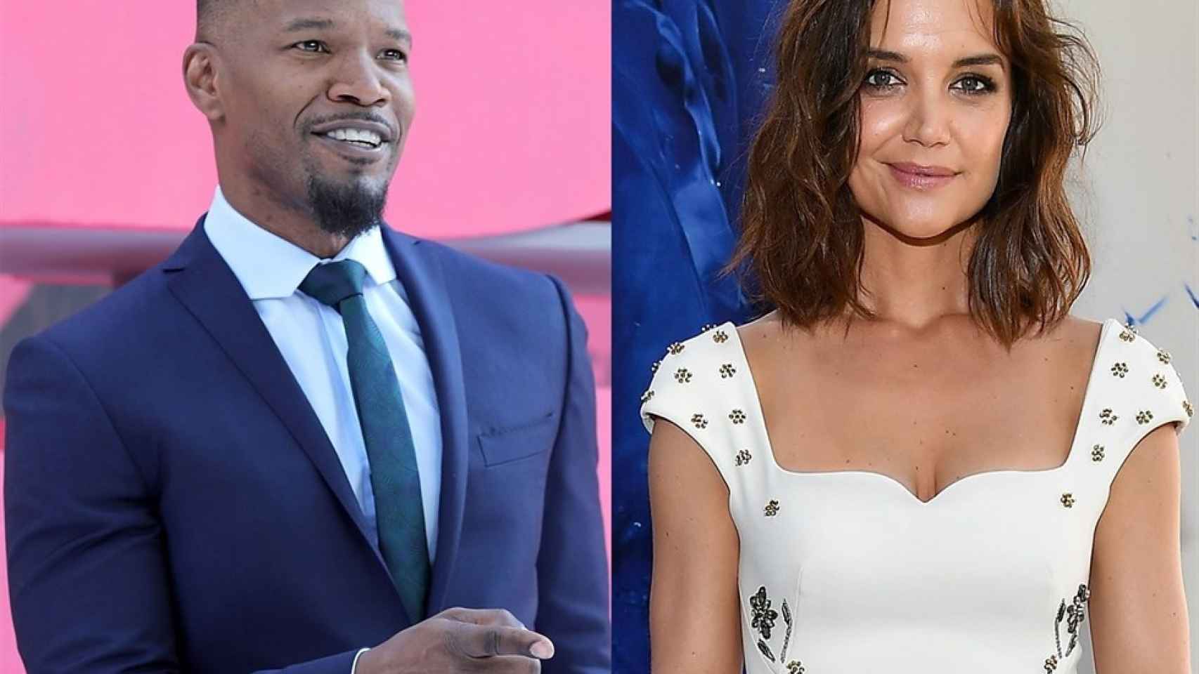 el romance entre Jamie Foxx y Katie Holmes es un secreto a voces