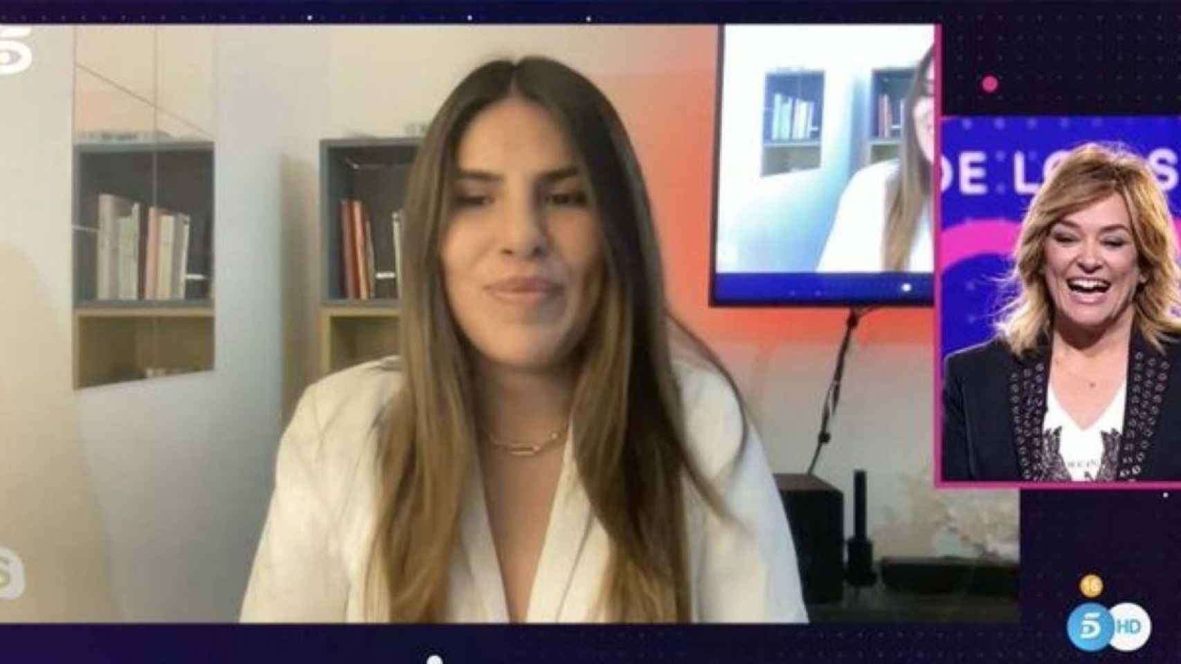 Isa Pantoja en directo en 'Secret Story' / MEDIASET