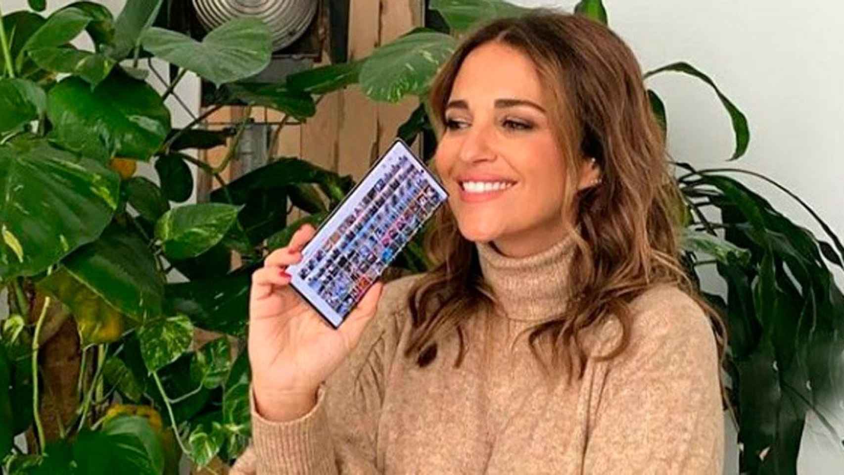 Paula Echevarría con la melena más rubia /INSTAGRAM