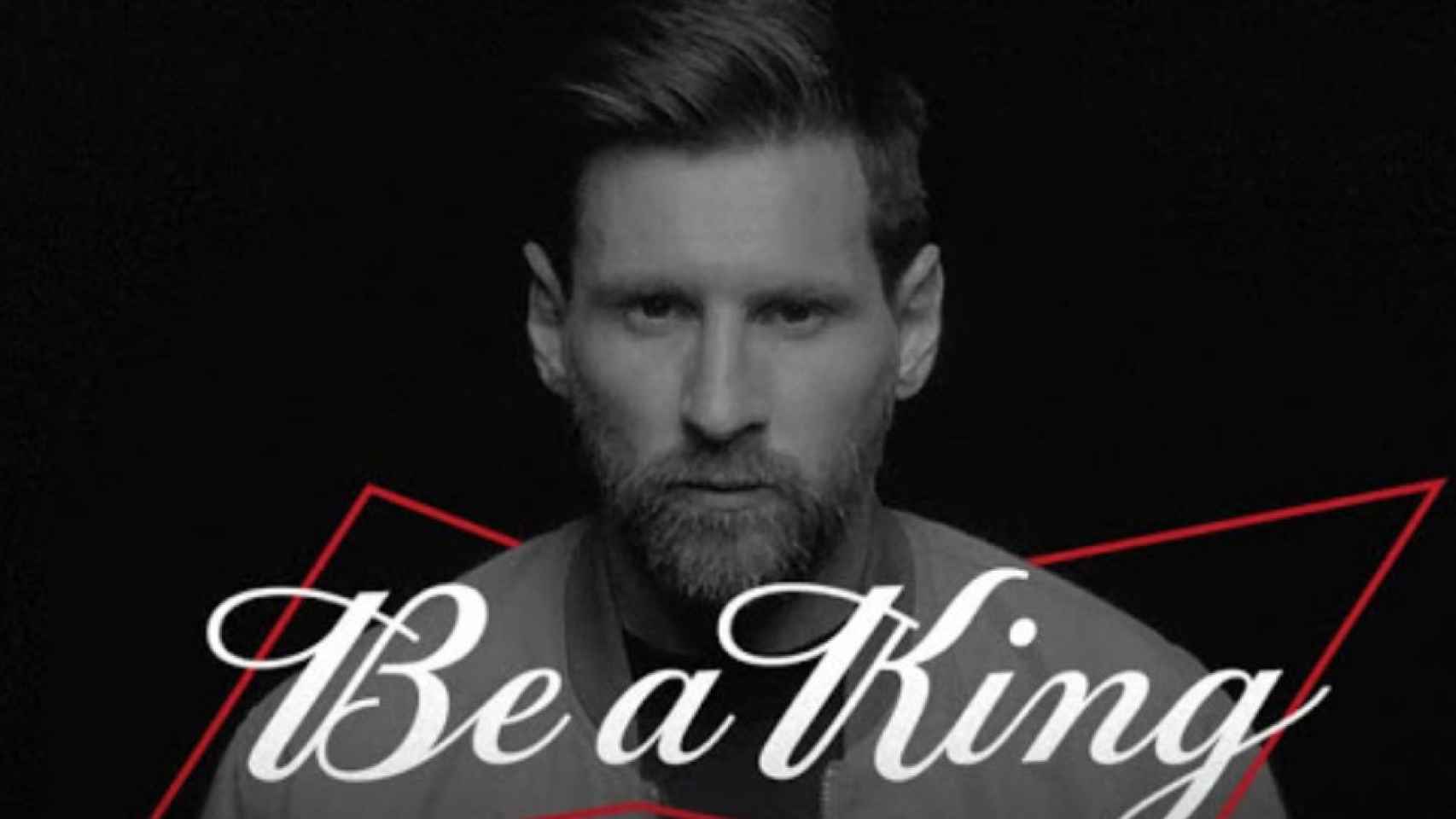 Leo Messi, imagen de Budweiser / Redes