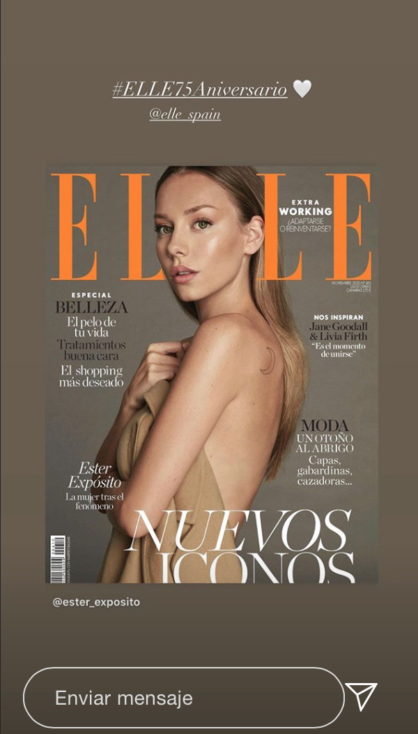 portada Ester Expósito ELLE