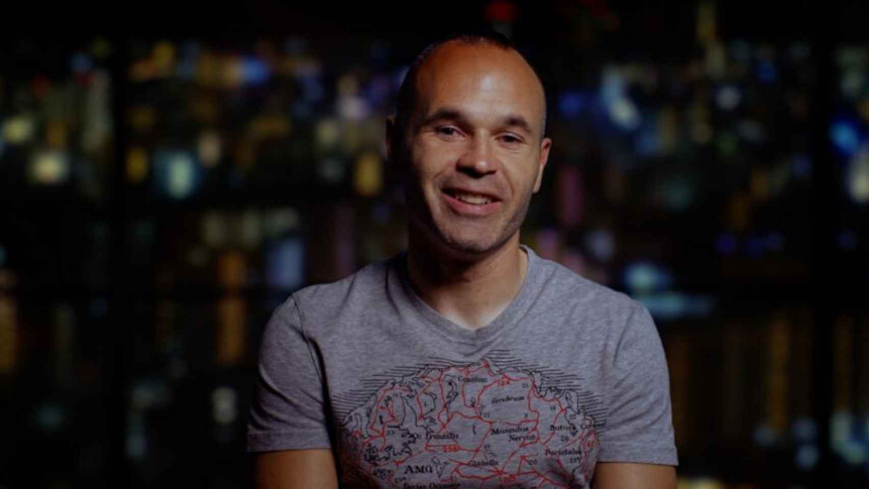 Andrés Iniesta en el documental 'Un héroe inesperado' / Rakuten