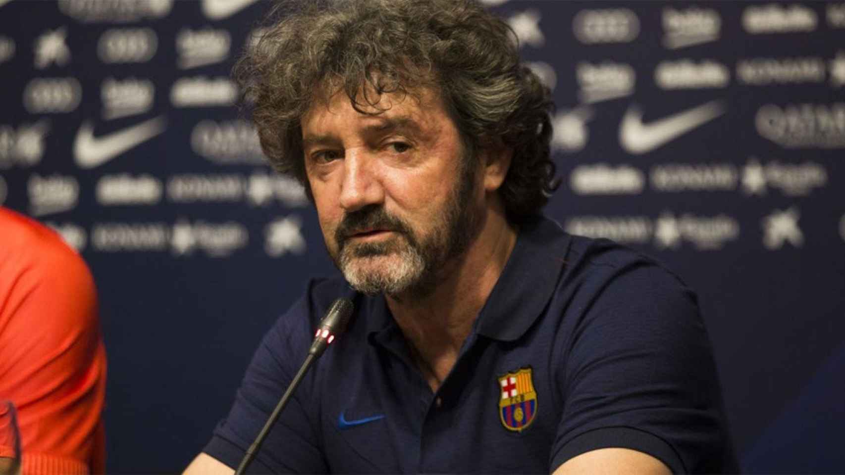 Una foto de Jose Mari Bakero, responsable del fútbol formativo del Barça / FCB