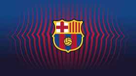 Una foto del nuevo escudo del Barça / FC Barcelona