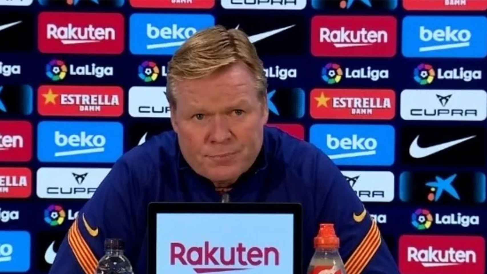 Koeman: Messi ya es pasado, en la rueda de prensa / CULEMANÍA