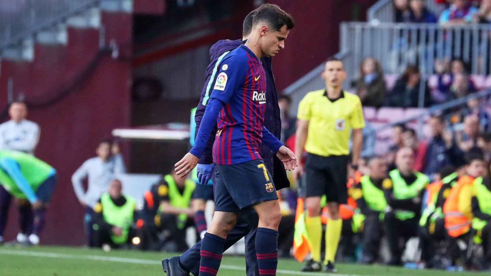 Una foto de Philippe Coutinho durante un partido del Barça / Twitter