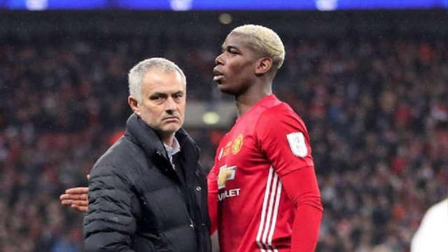 Una foto de archivo de Paul Pogba y Mourinho / EFE