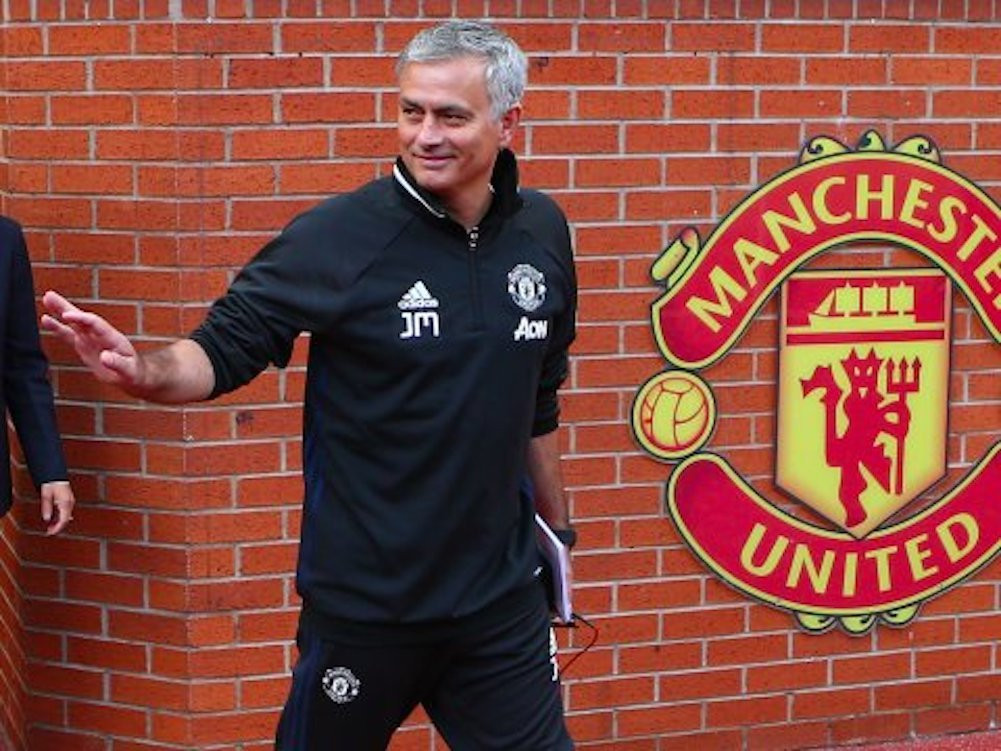 Una foto de José Mourinho en el Manchester United / MANCHESTER UNITED