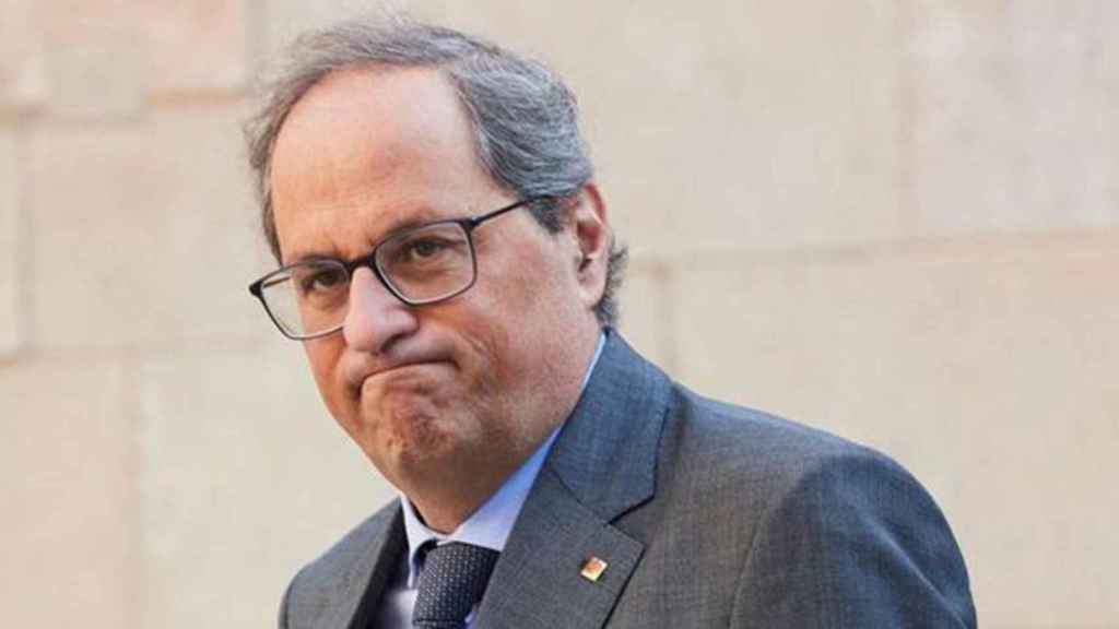 El expresidente de la Generalitat Quim Torra