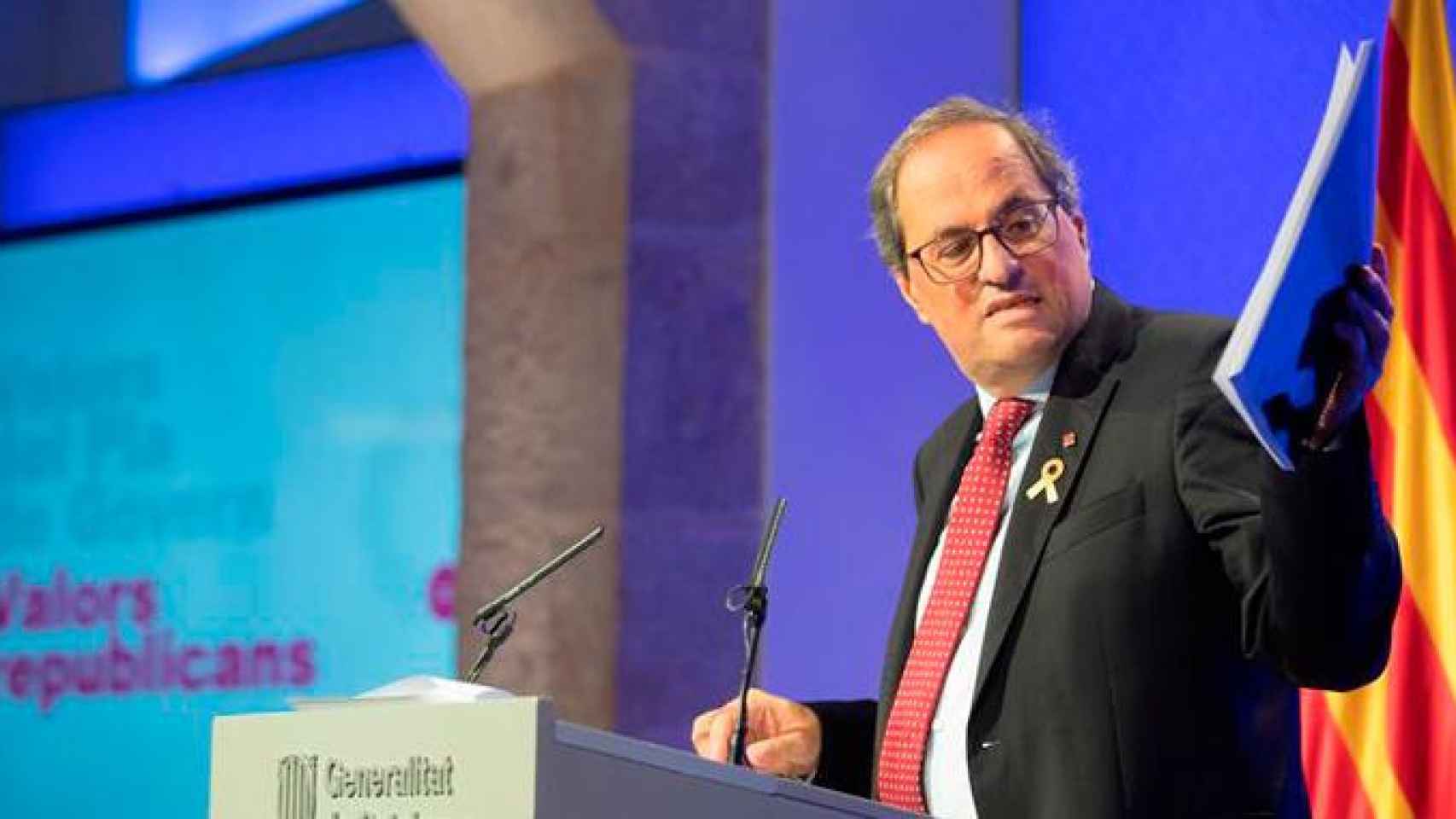 Quim Torra, presidente de la Generalitat / EFE