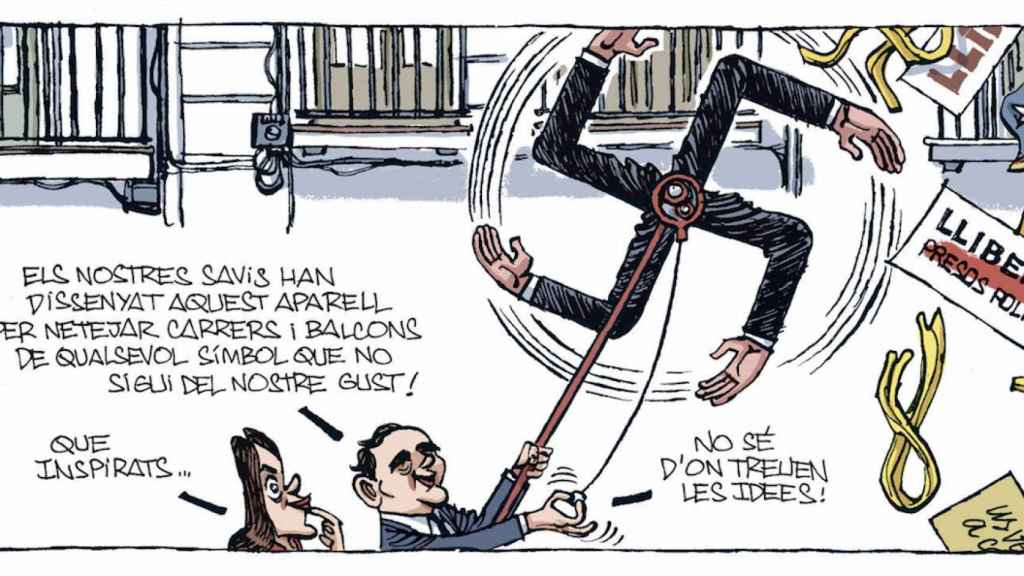 La polémica viñeta del diario 'Ara' firmada por Manel Fontdevila