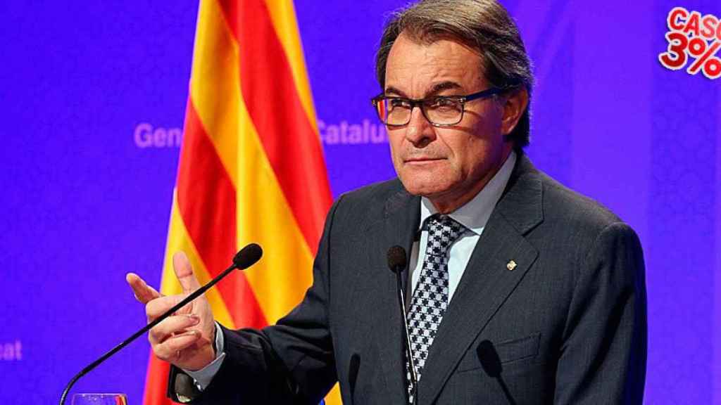 El presidente de la Generalitat en funciones, Artur Mas.