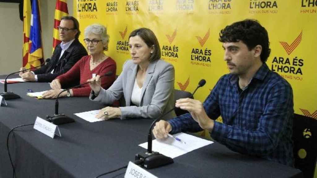 La ANC, Ómnium Cultural y AMI presentan el evento que celebrarán este viernes en el Palacio Sant Jordi