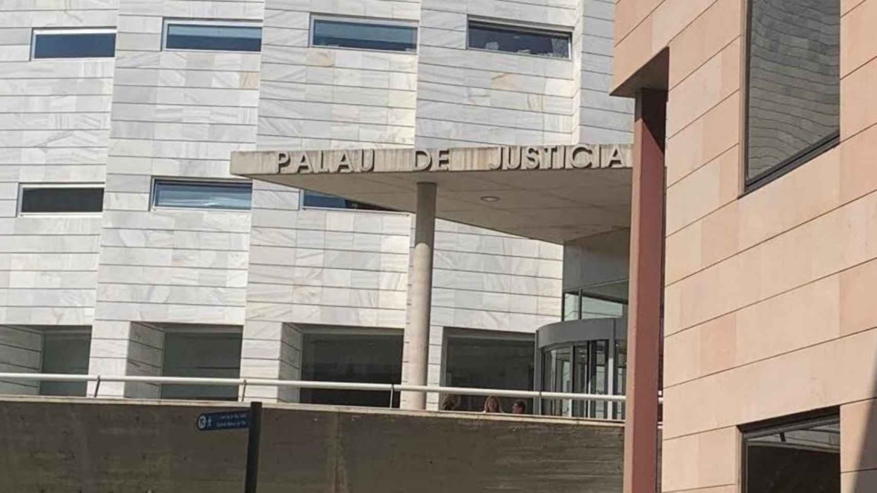 Exterior de la Audiencia de Lleida / EP