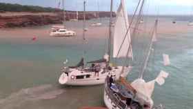 Varios veleros en el puerto de Formentera / CG